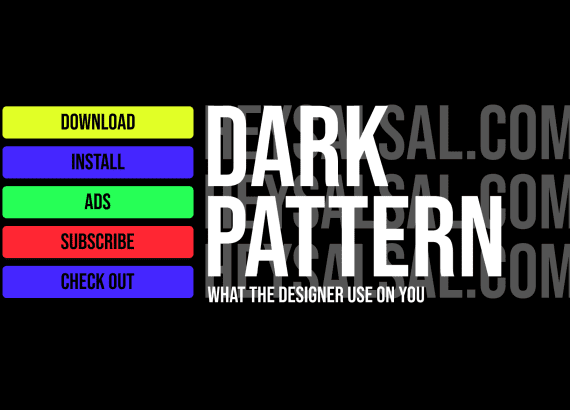 A Dark Pattern Some Trick That Designer Use On You
