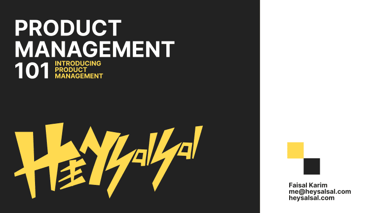 Product Management 101: First Step into Product Management Field