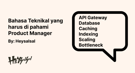 Bahasa Teknikal untuk Product Manager