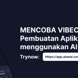 Memulai Membuat Aplikasi sendiri dengan Vibe Coding